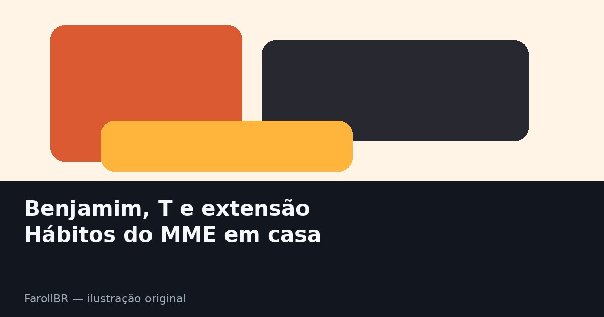 Benjamim, T e extensão no mesmo ponto: 9 hábitos do MME para reduzir risco elétrico em casa