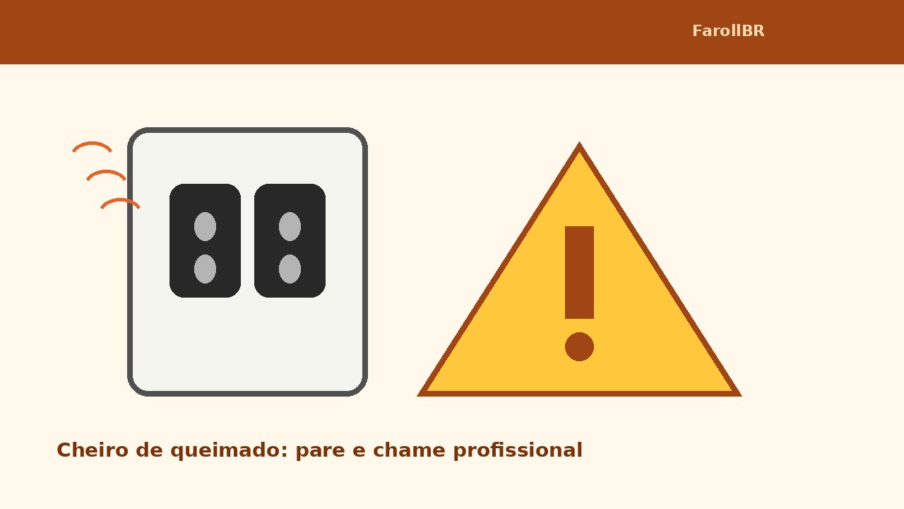 Cheiro de queimado na instalação: hábitos do MME e quando parar e chamar profissional