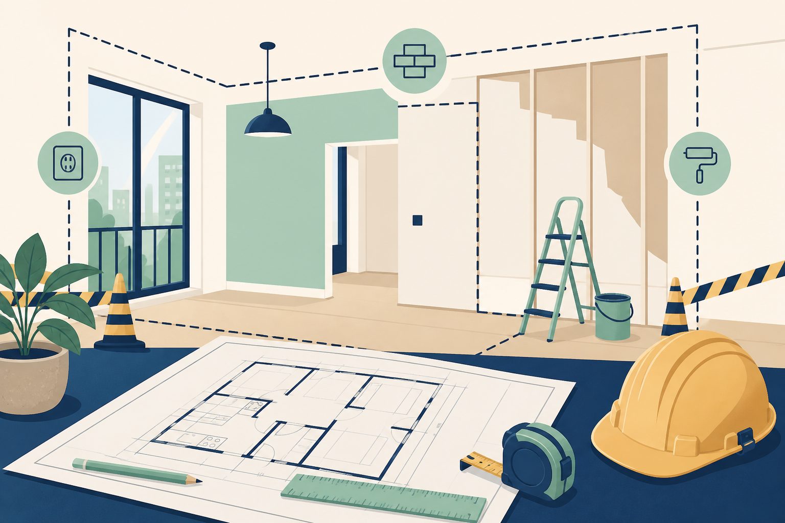 Reforma no apartamento: quando a NBR 16280 e o CAU exigem arquiteto ou engenheiro (não o faz-tudo)