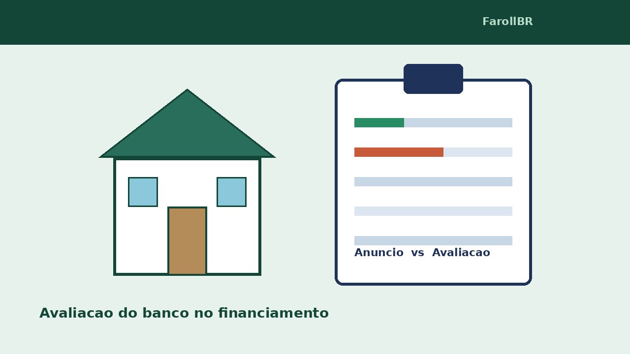 Avaliação do banco no financiamento: por que o valor pode ficar abaixo do anúncio