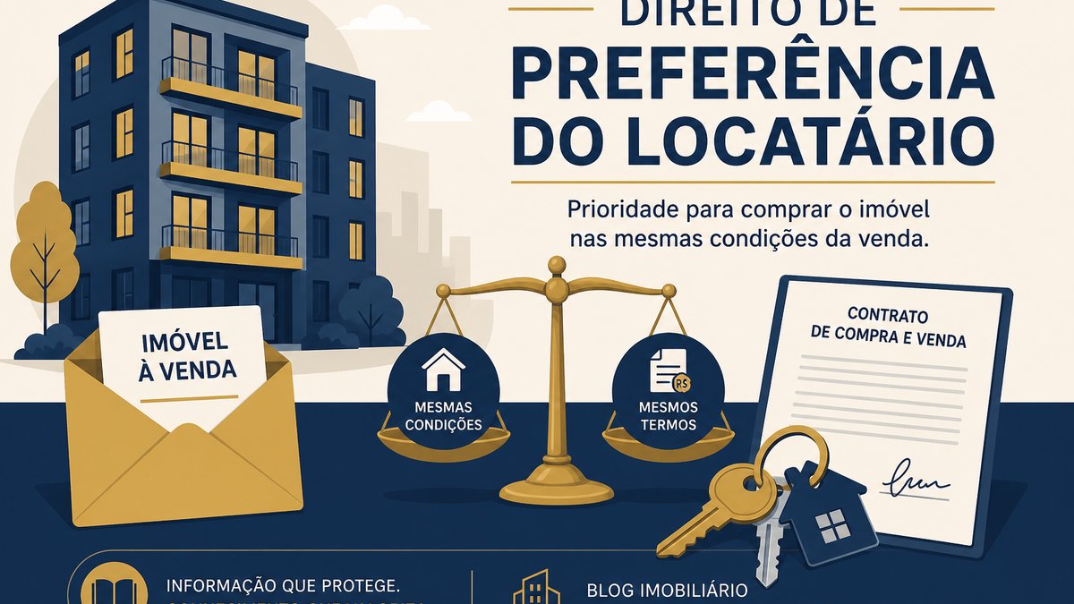 Notificação de venda de imóvel locado e prazo de preferência do locatário